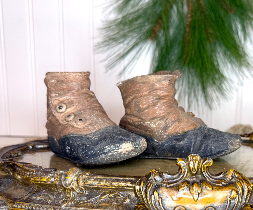 Beaux Arts Copper Plated Table Top Plateau Broken Handle 19th Century