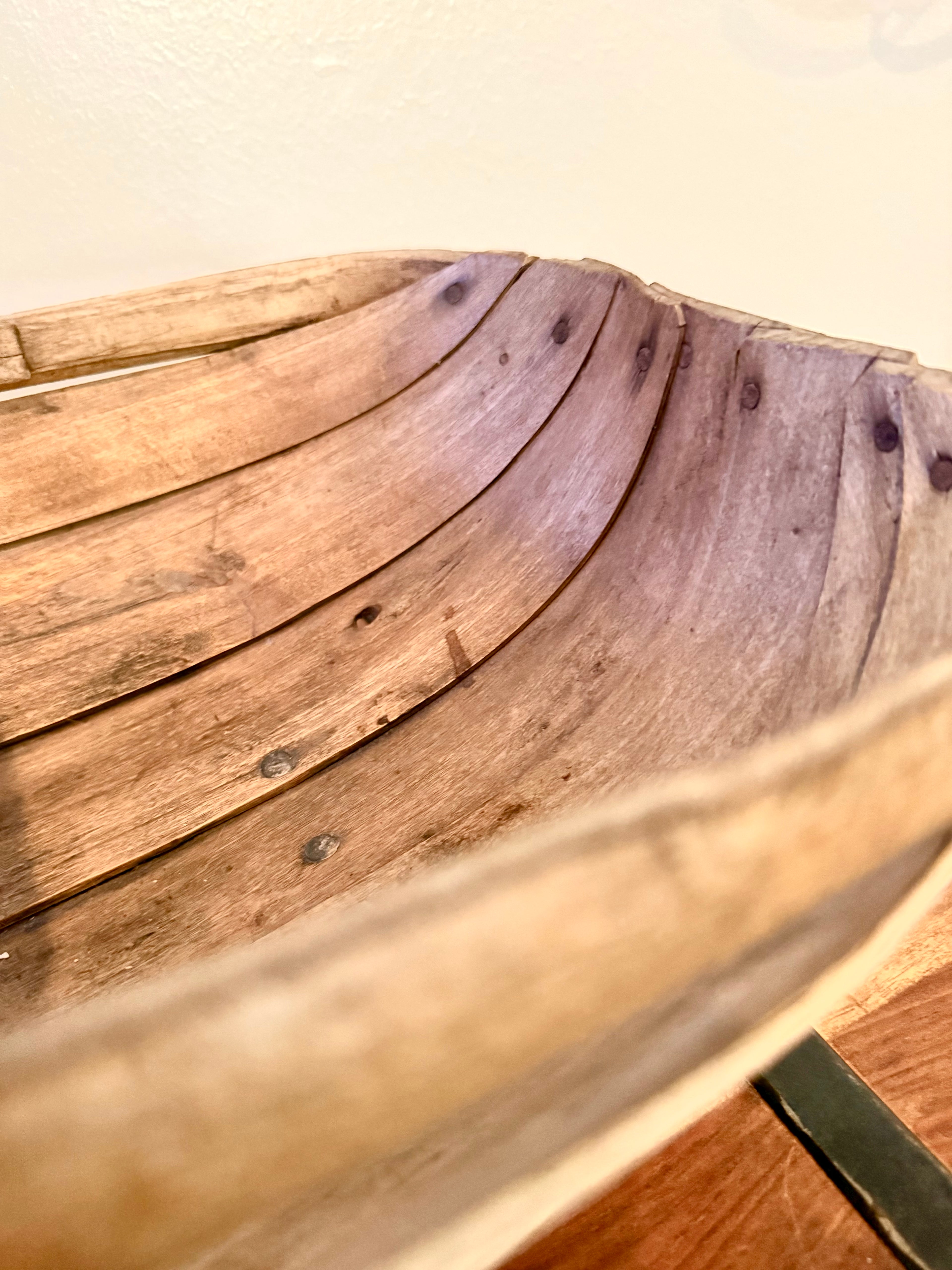 Antique Sussex Trug English Garden Basket