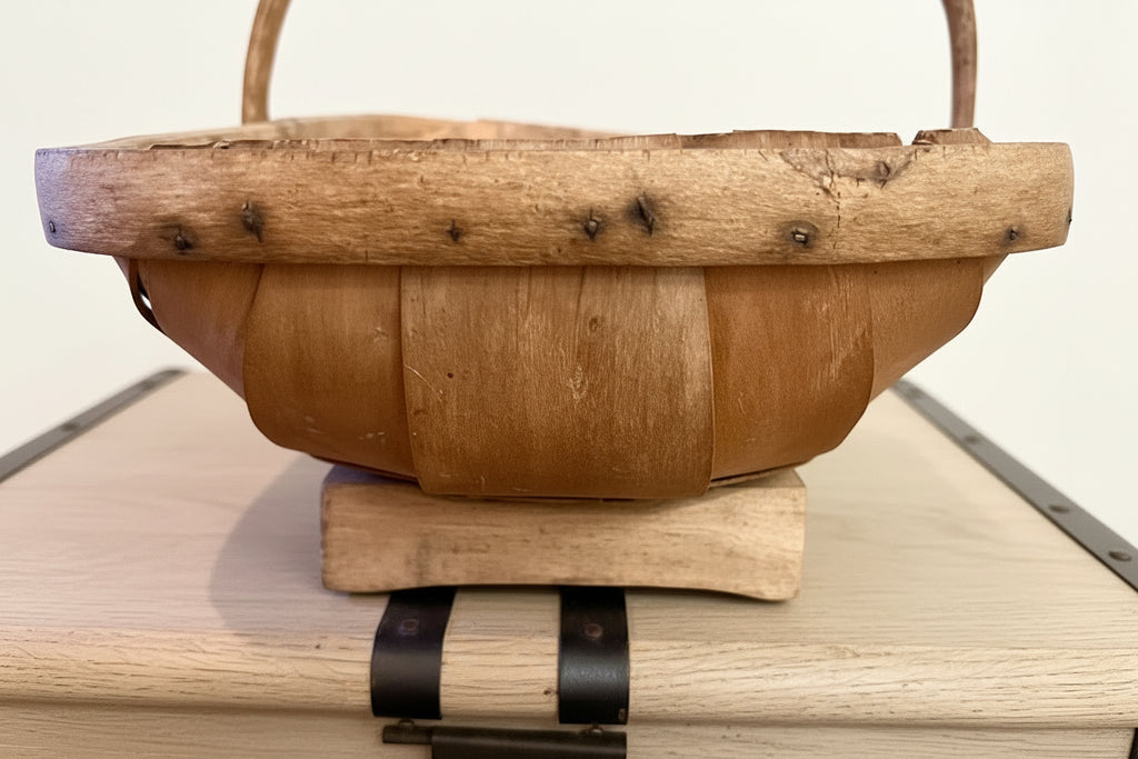 Antique Sussex Trug English Garden Basket