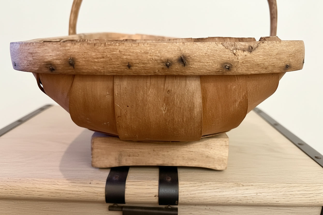 Antique Sussex Trug English Garden Basket