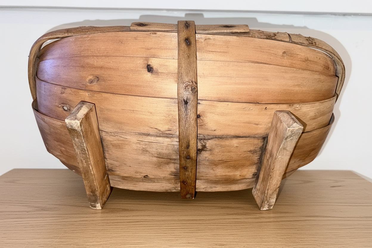 Antique Sussex Trug English Garden Basket
