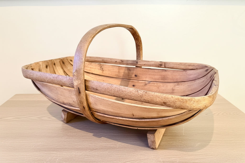 Antique Sussex Trug English Garden Basket